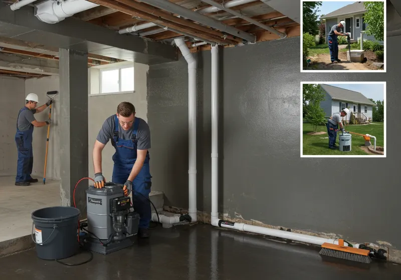 Basement Waterproofing and Flood Prevention process in Frankton, IN